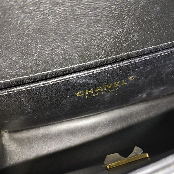 BOY CHANEL Small Quilted Calfskin Black
