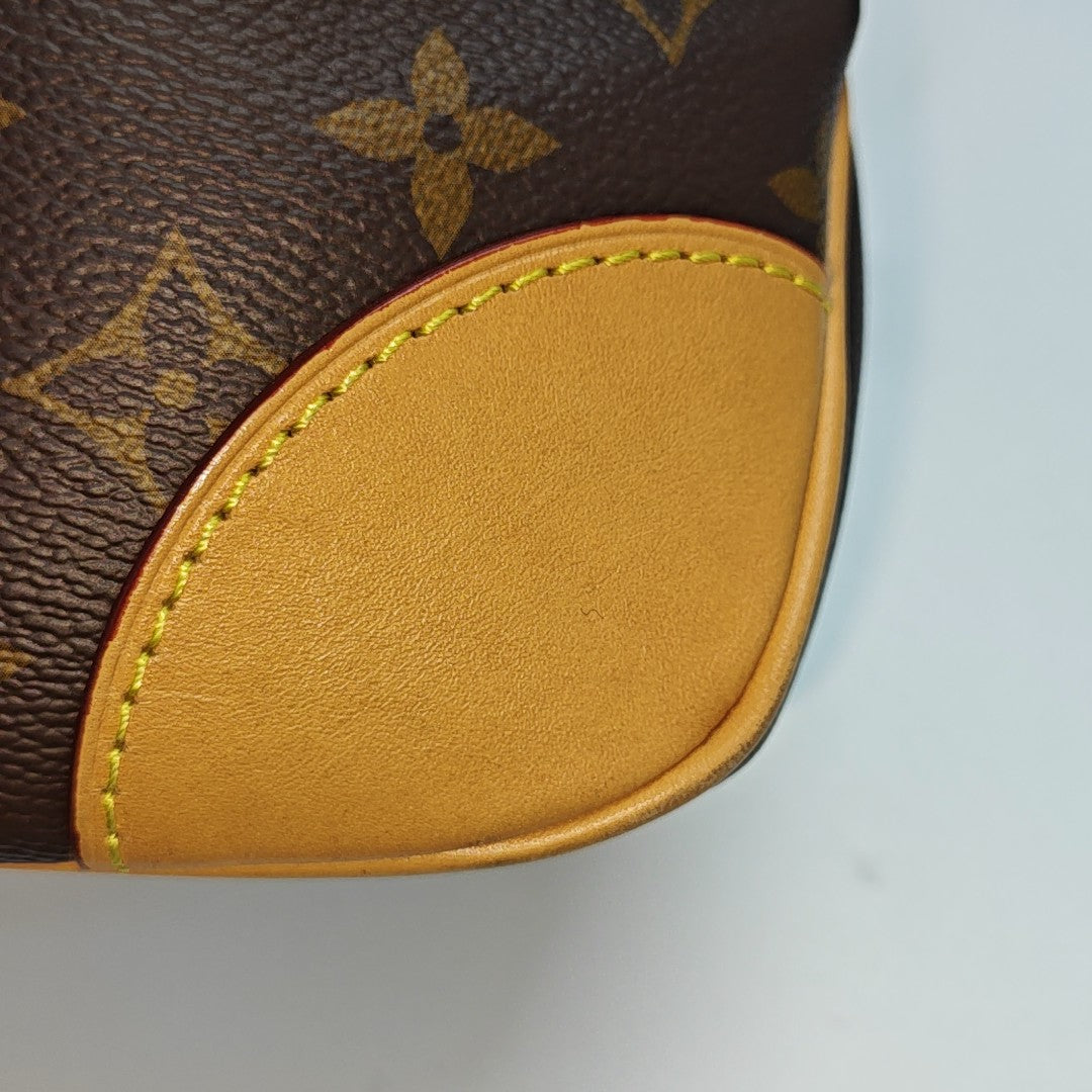 BOULOGNE Monogram Coated Canvas Brown