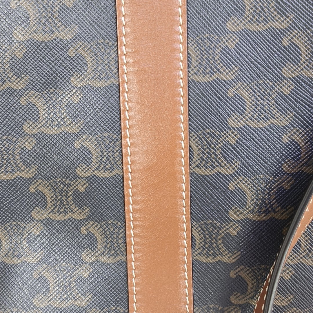 TRIOMPHE CANVAS Medium Coated Canvas Brown