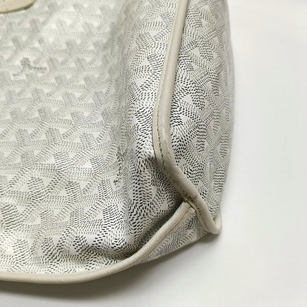 Anjou Mini Coated Canvas White