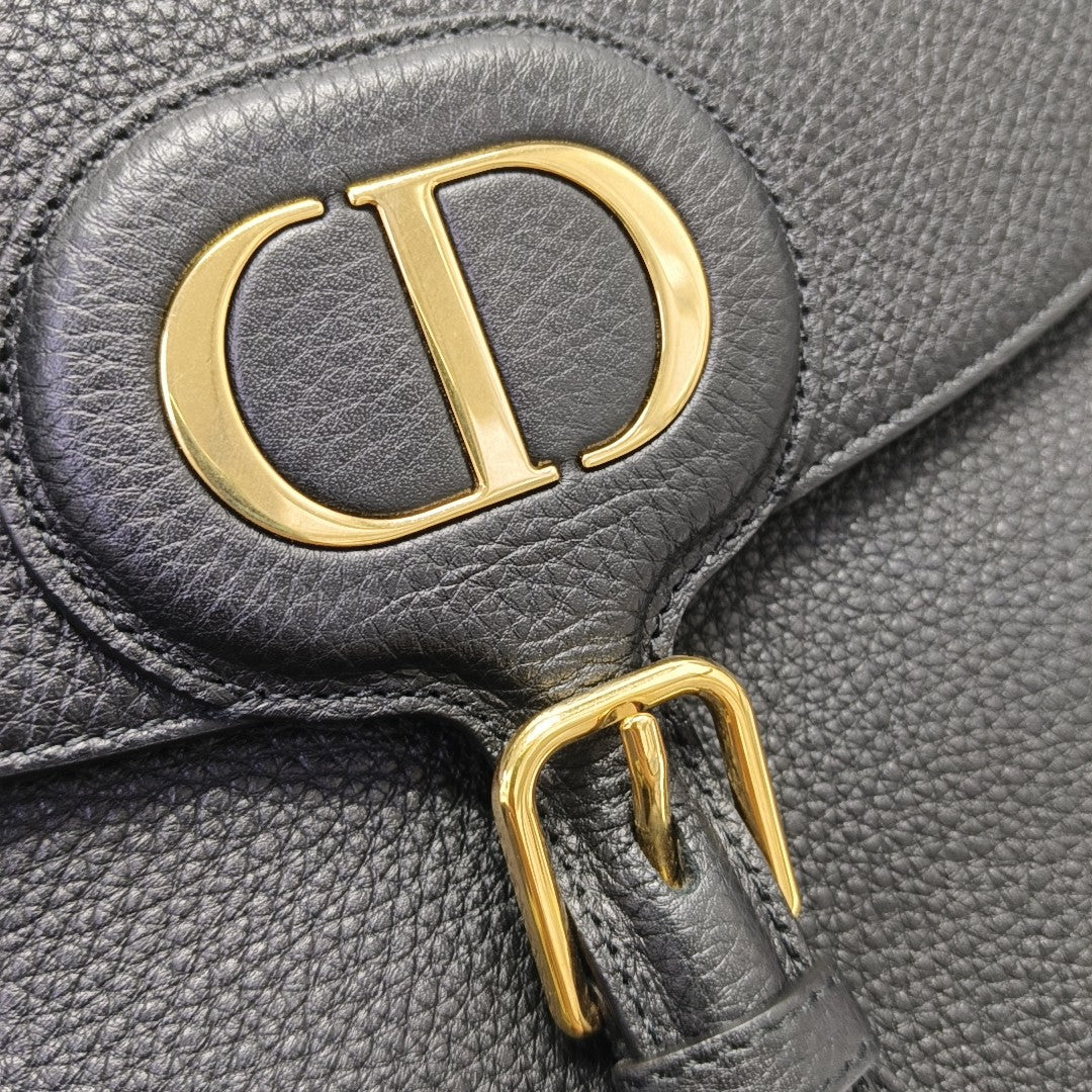 Authenticated pre-owned  Bobby Large Calfskin Black - Shoulder Bag at Looply
