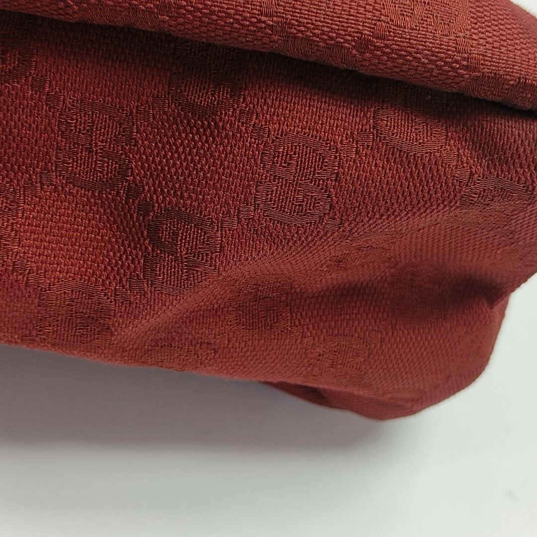 Monogram Canvas Top Handle Bag Red