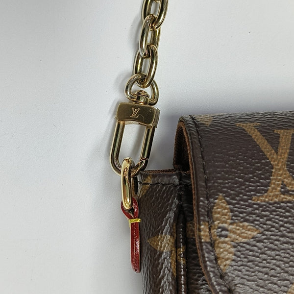 IVY Monogram Coated Canvas Brown