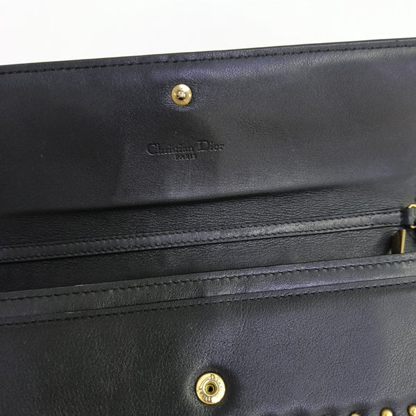 Lambskin Shoulder Bag Black