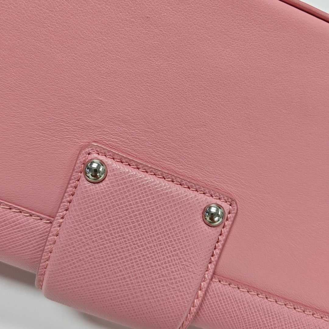 Sidonie Saffiano Calfskin Red