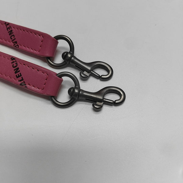 Top Handle Calfskin Red