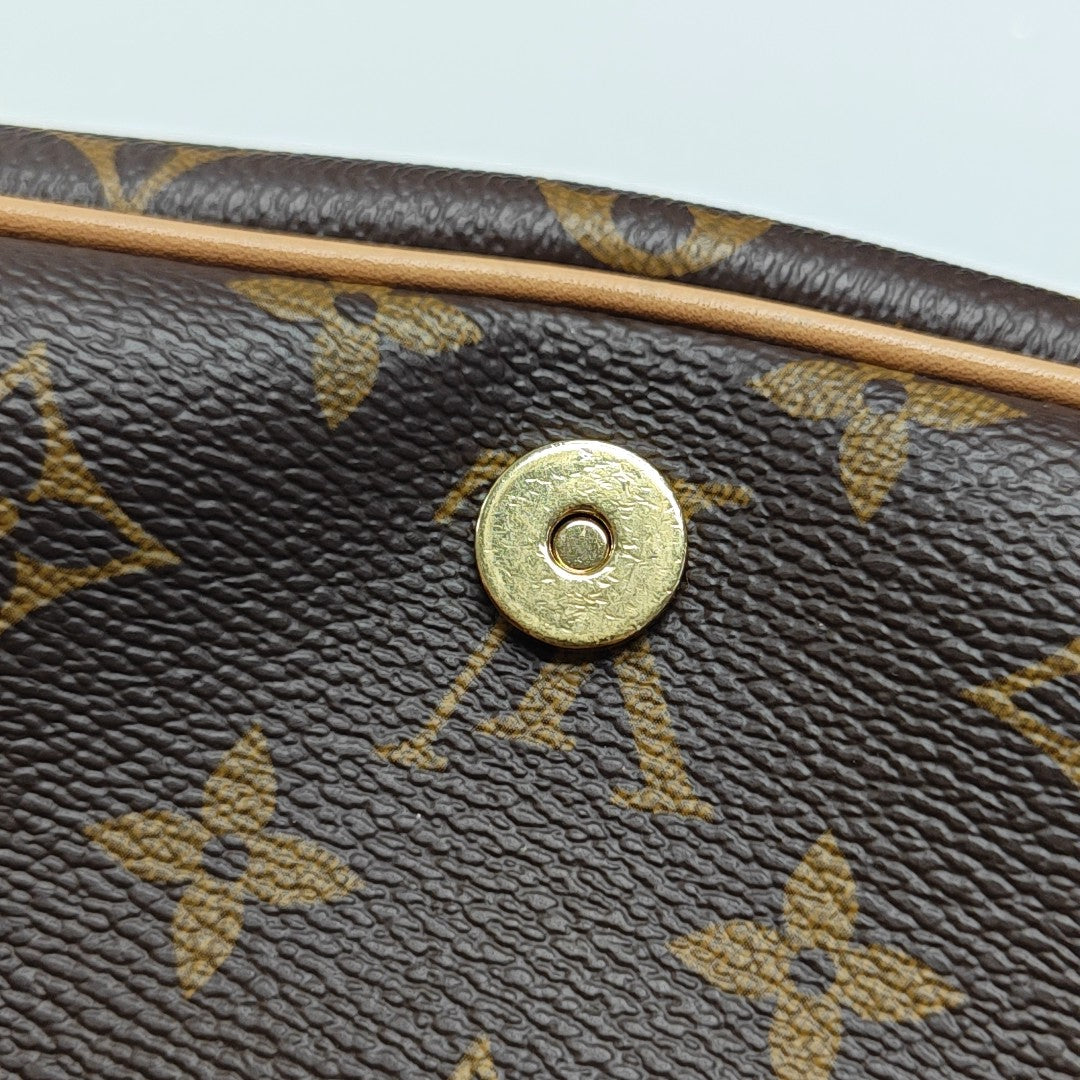 DIANE Monogram Coated Canvas Brown