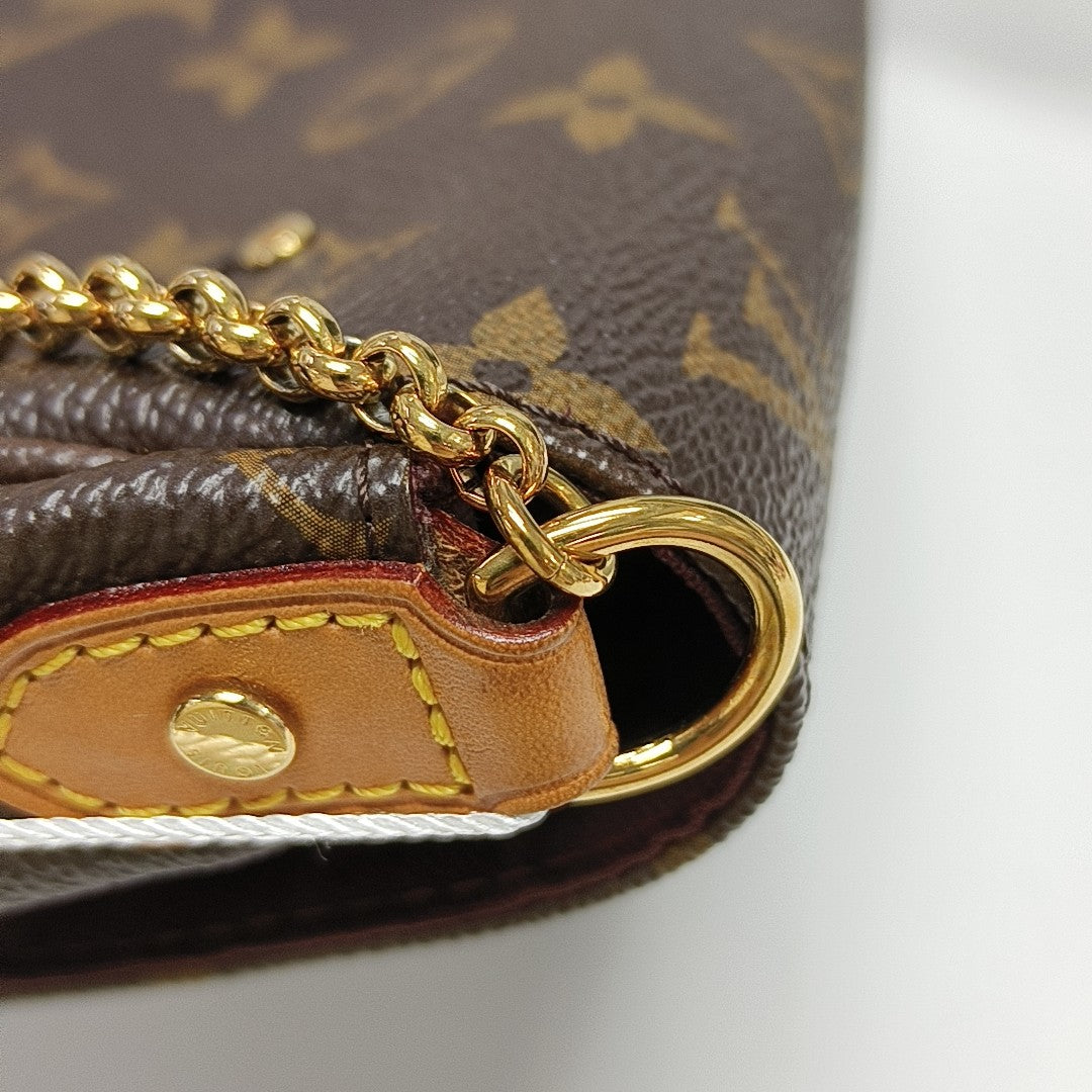 FAVORITE PM Monogram Coated Canvas Brown