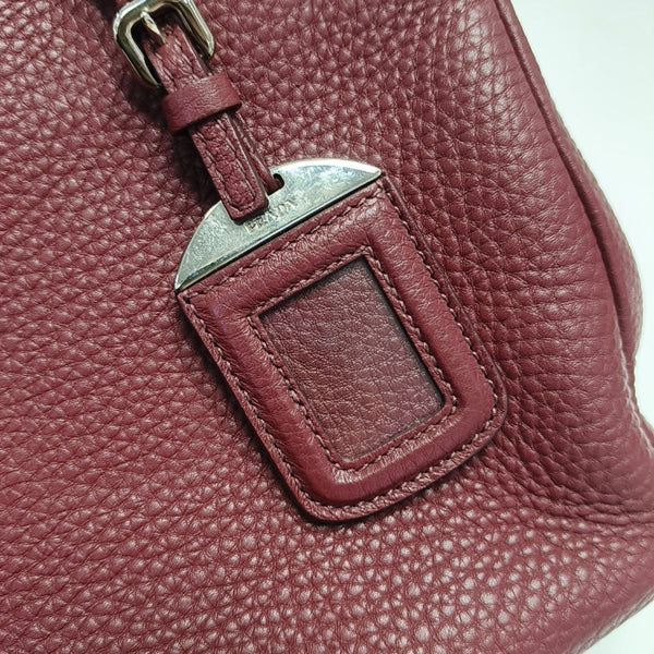 Calfskin Tote Bag Red