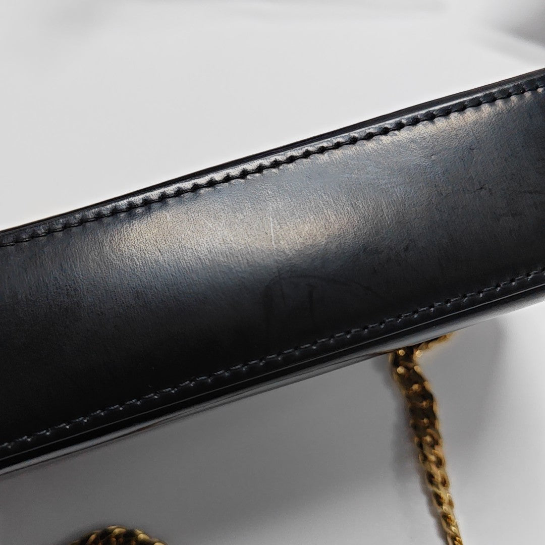 CLAUDE Calfskin Black
