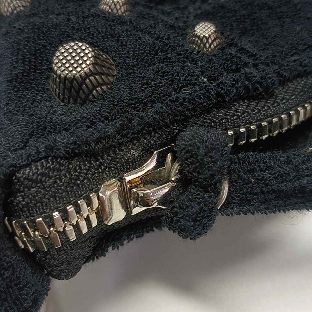 Le Cagole Small Fabric Black