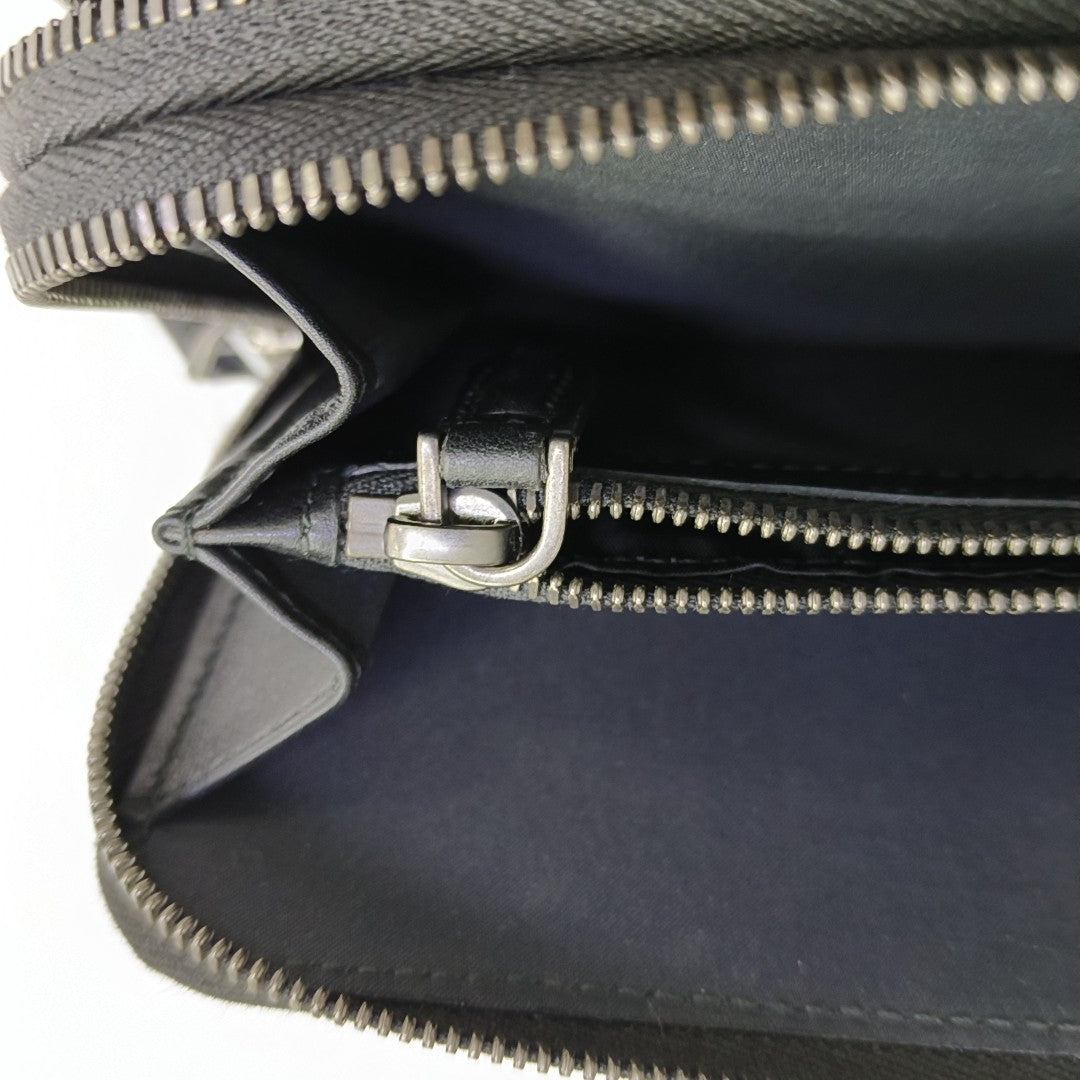 Calfskin Clutch Black