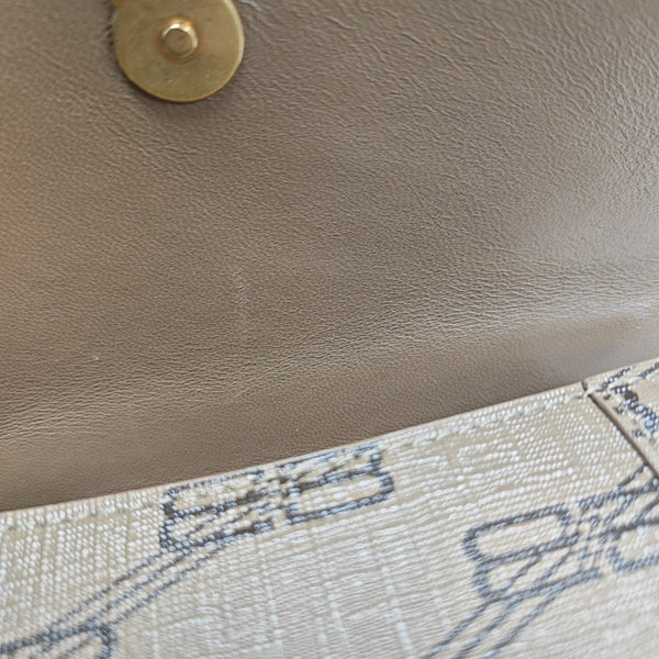 Hourglass XS Coated Canvas Brown