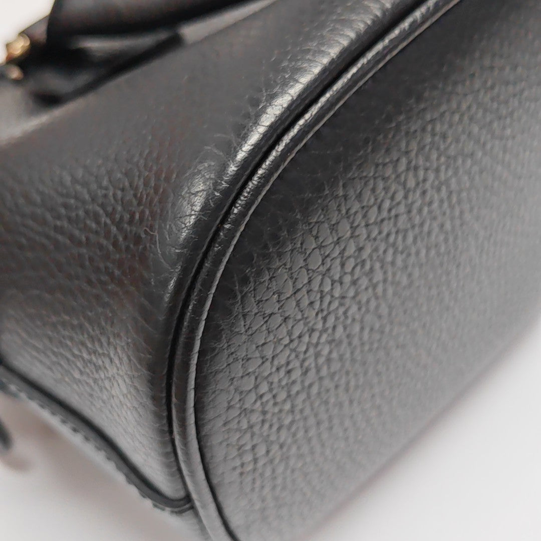Dome Calfskin Black