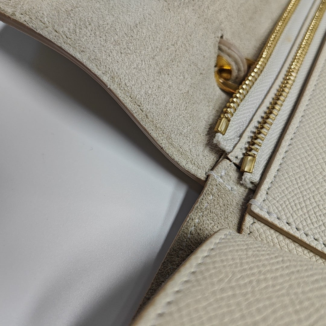 BELT Mini Calfskin White