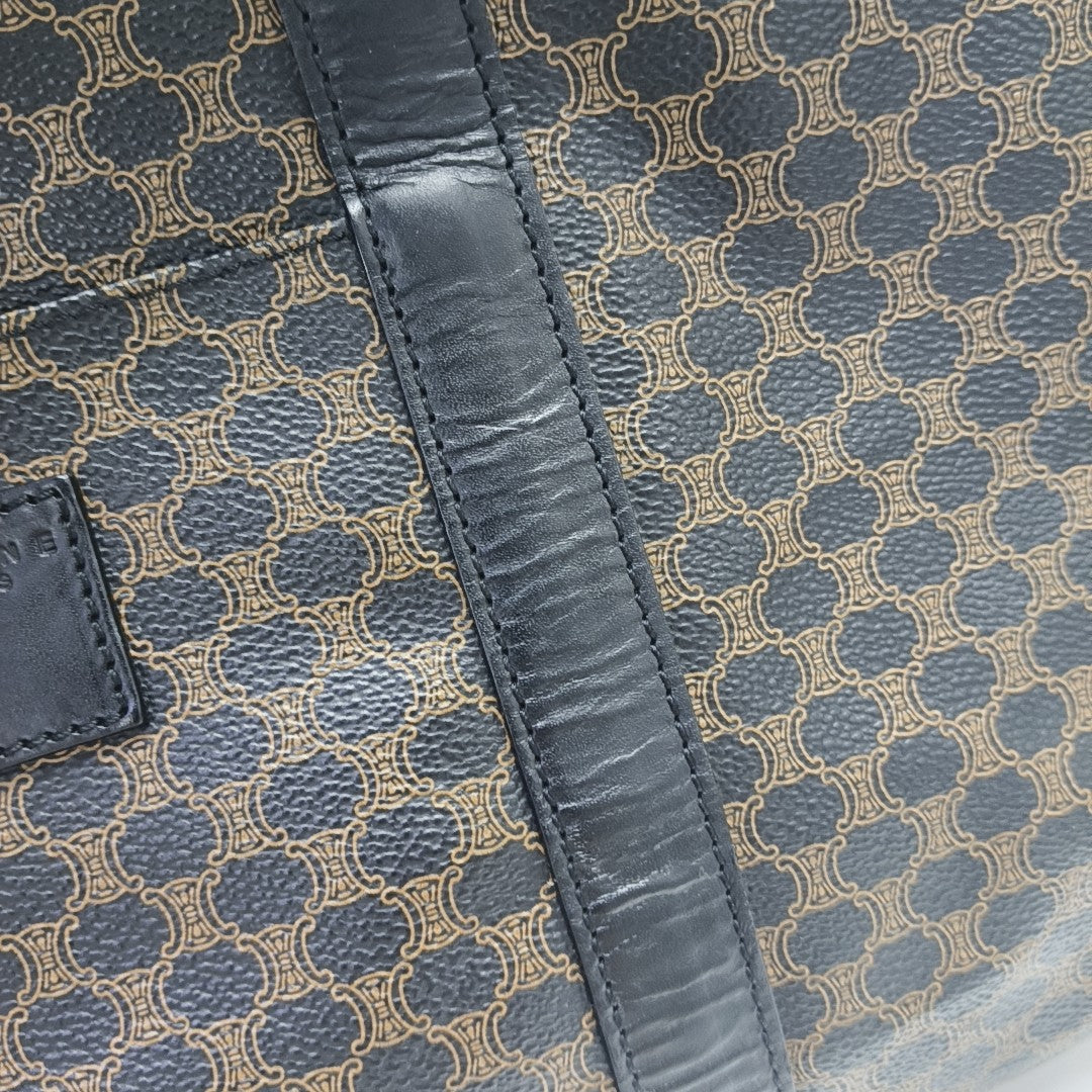 MACADAM Coated Canvas Black