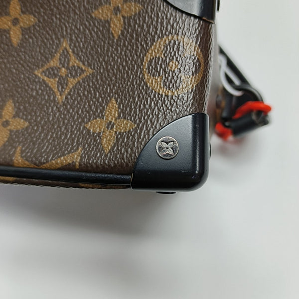 SOFT TRUNK Mini Monogram Coated Canvas Brown