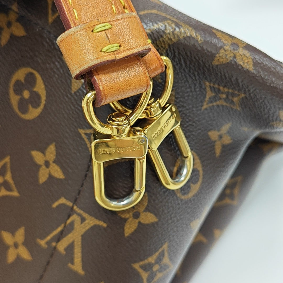 FLOWER Monogram Coated Canvas Brown