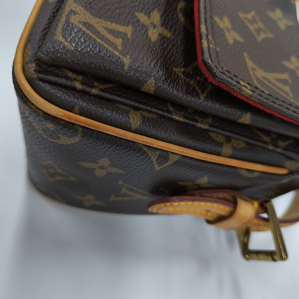 VIVA CITE Monogram Coated Canvas Brown