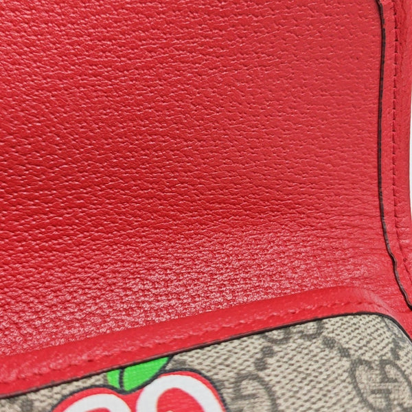 Neo Vintage Monogram Coated Canvas Red