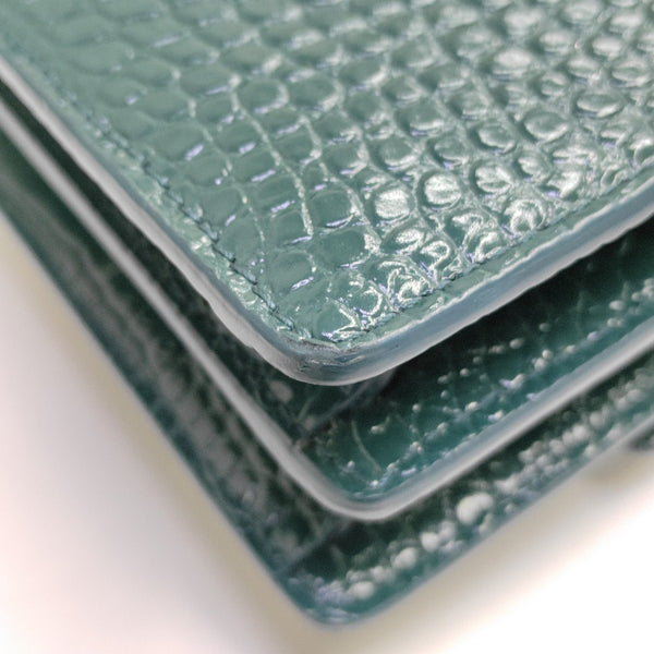 SUNSET Medium Calfskin Green
