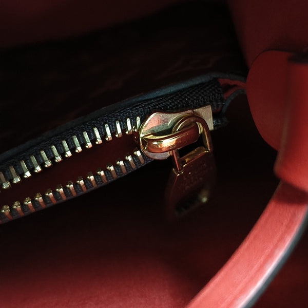 NÉONOÉ MM Monogram Coated Canvas Brown