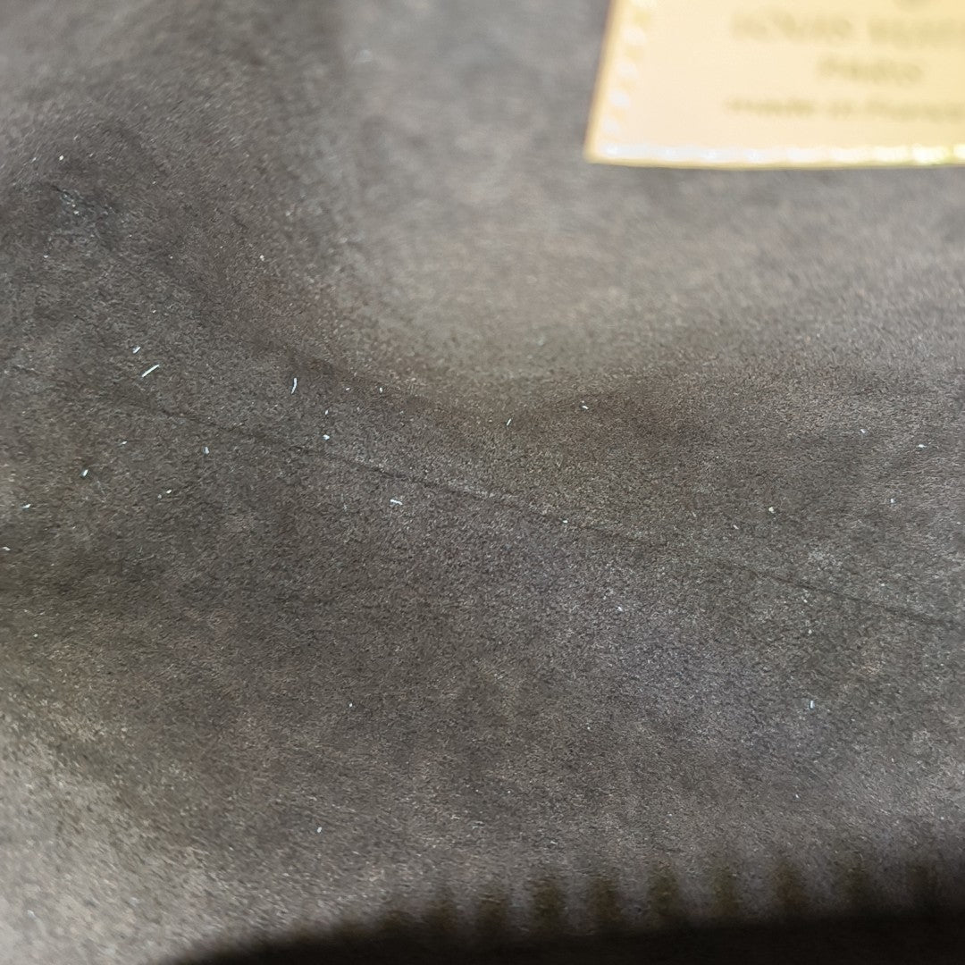 SIDE TRUNK MM Monogram Coated Canvas Brown