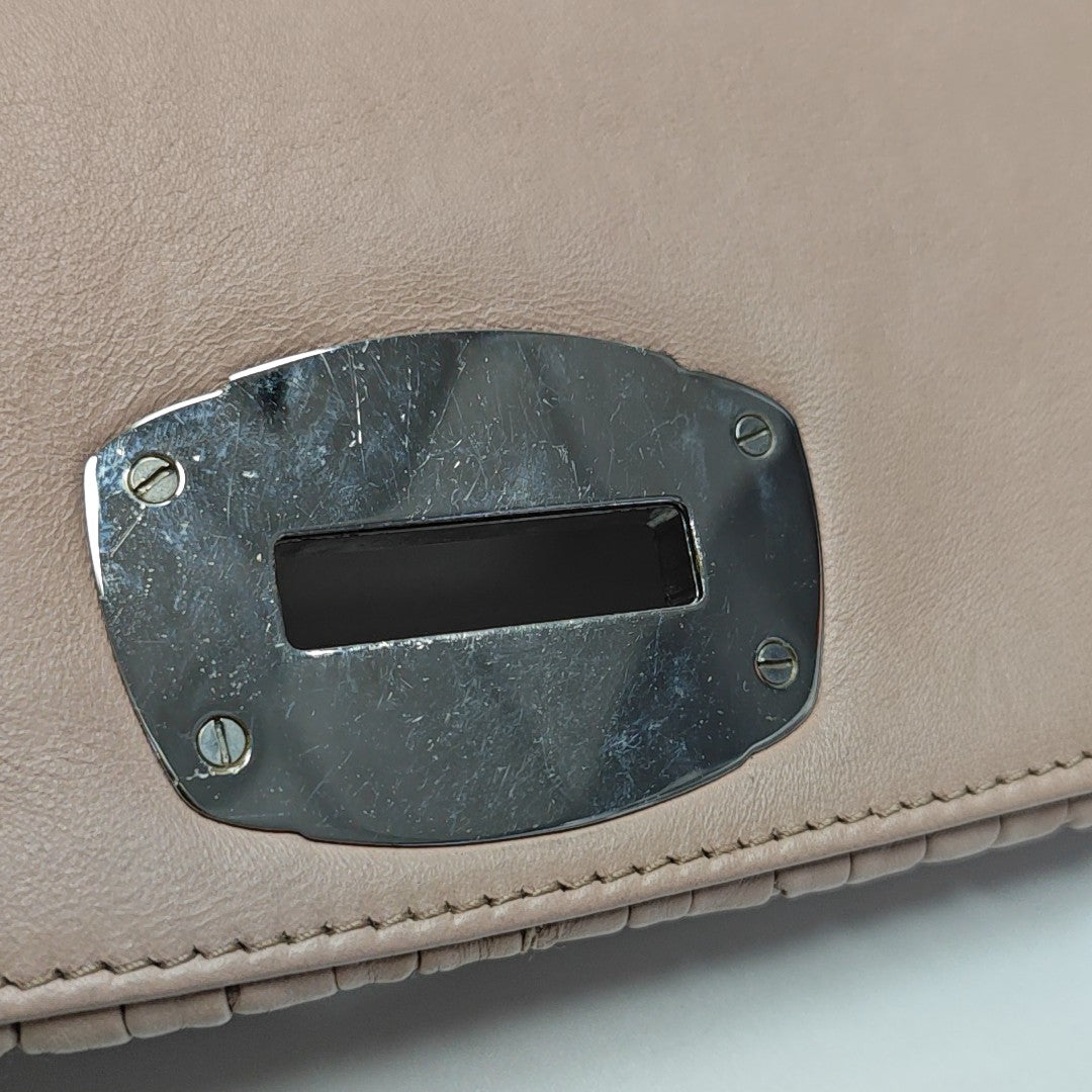 Crystal Quilted Lambskin Pink