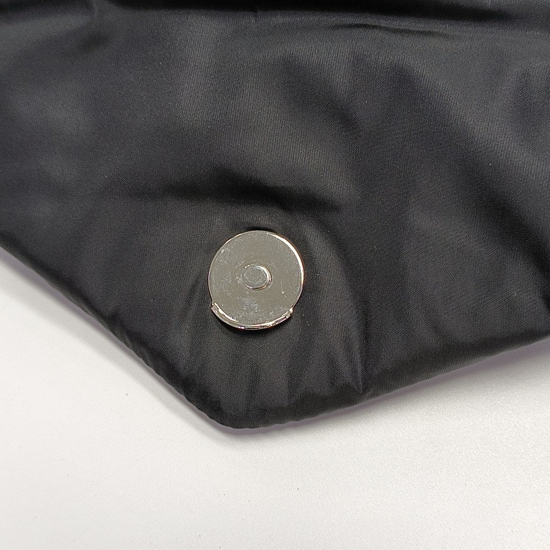PUFFER Quilted Fabric Black