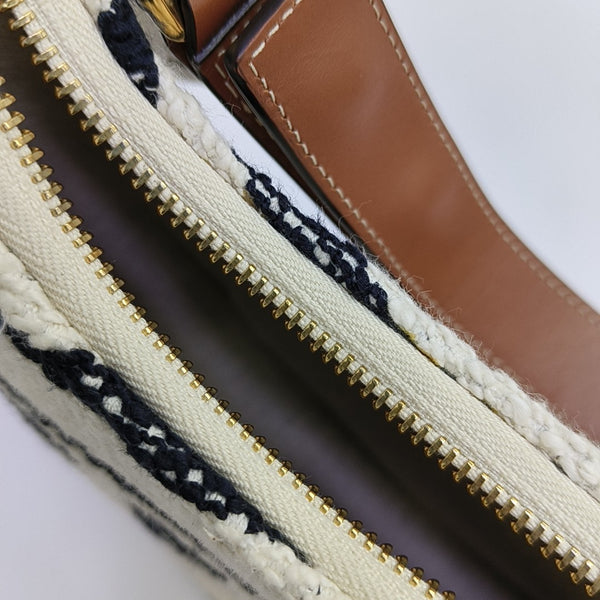 AVA Medium Fabric White