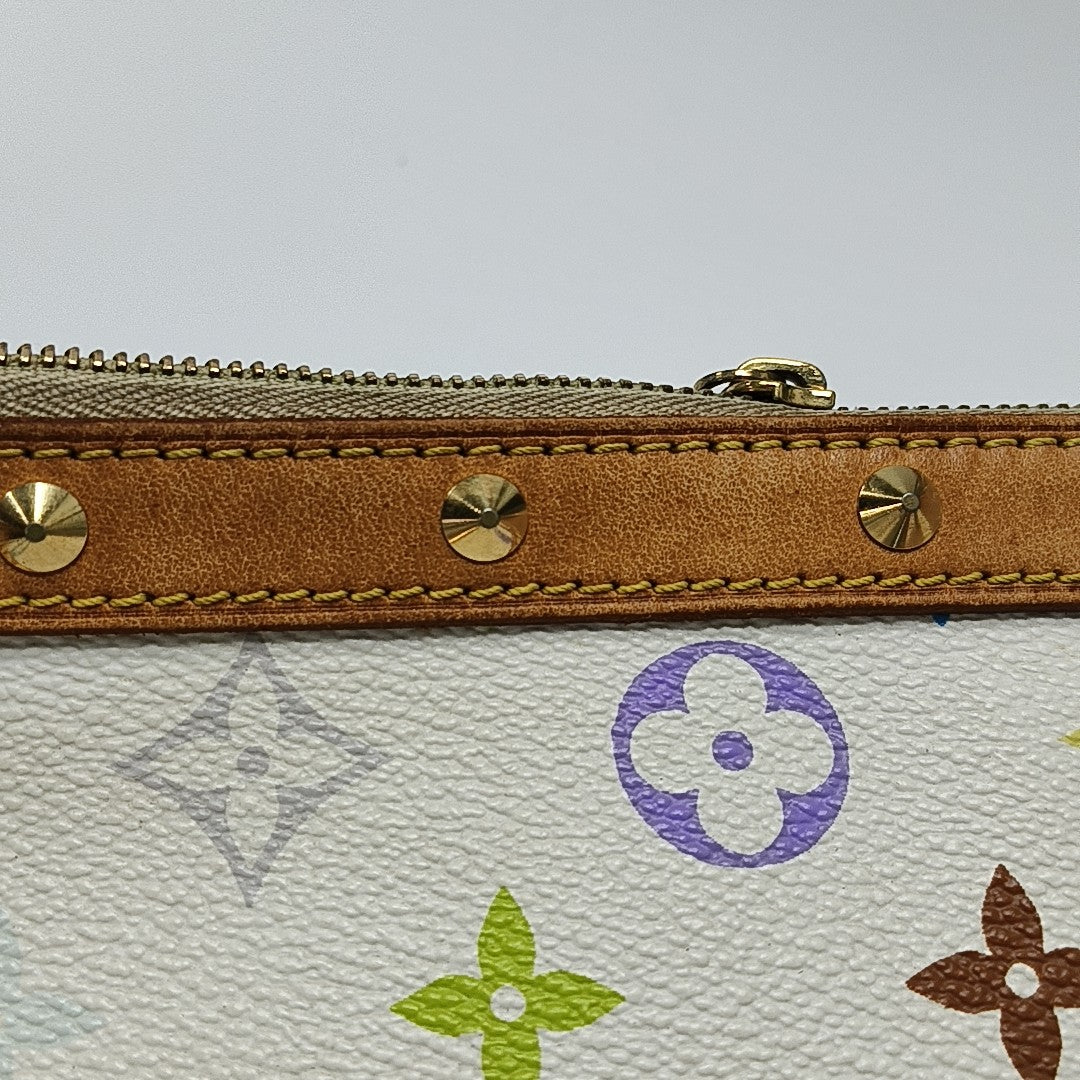 LV × TM ACCESSOIRES Monogram Coated Canvas White