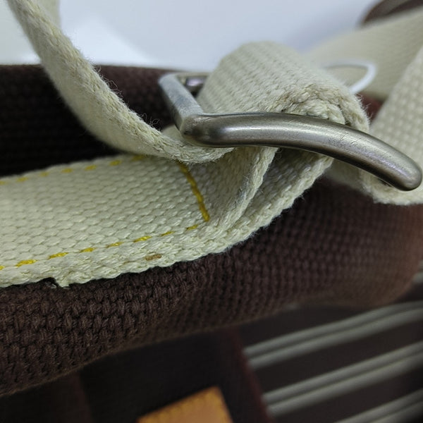 ANTIGUA PM Canvas Brown