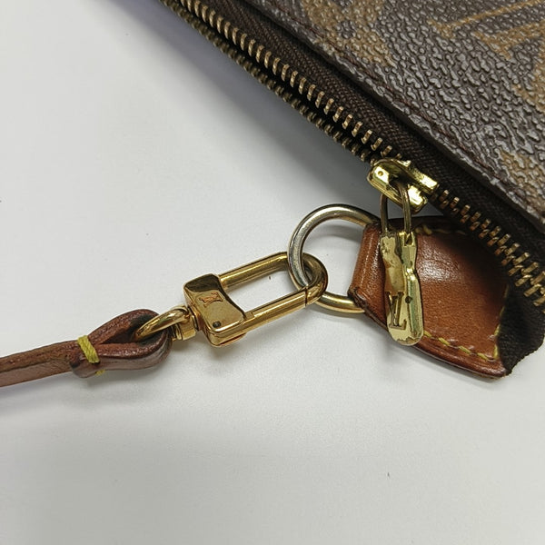 ACCESSOIRES Monogram Coated Canvas Brown