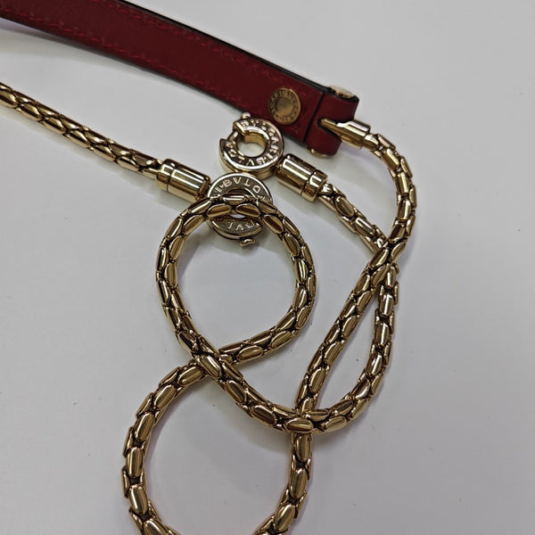 SERPENTI FOREVER Small Quilted Calfskin Red