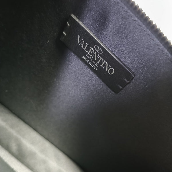 Vltn Calfskin Silver