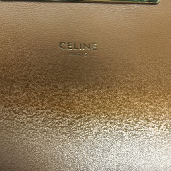 TRIOMPHE Small Coated Canvas Brown
