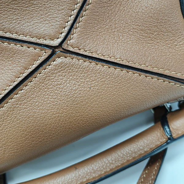 Puzzle Mini Calfskin Brown
