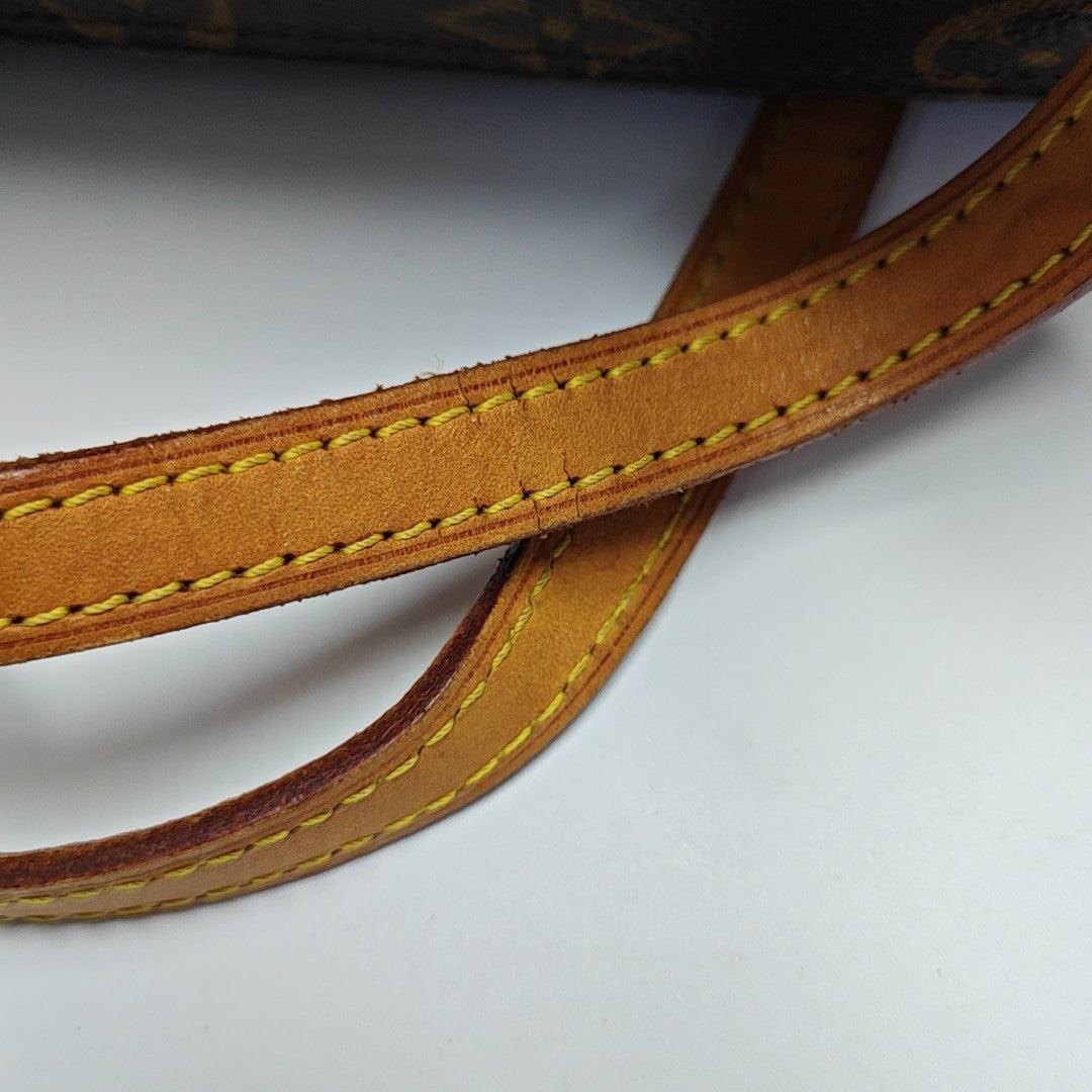 PAPILLON Monogram Coated Canvas Brown