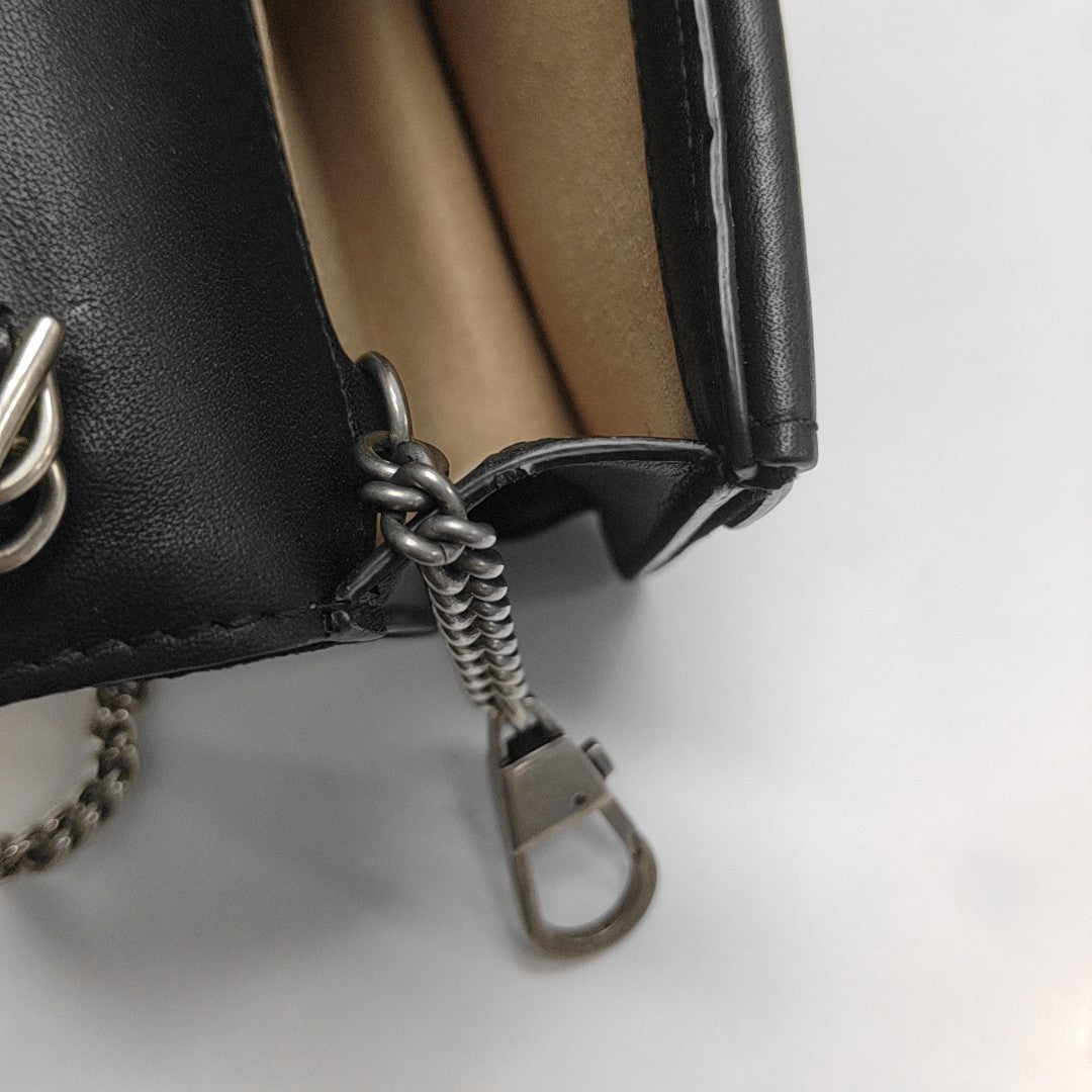 Dionysus Super Mini Suede Black