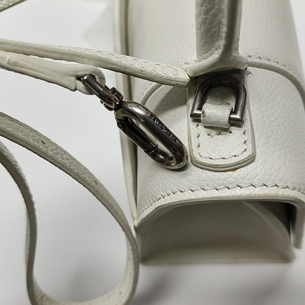 Hourglass S Calfskin White