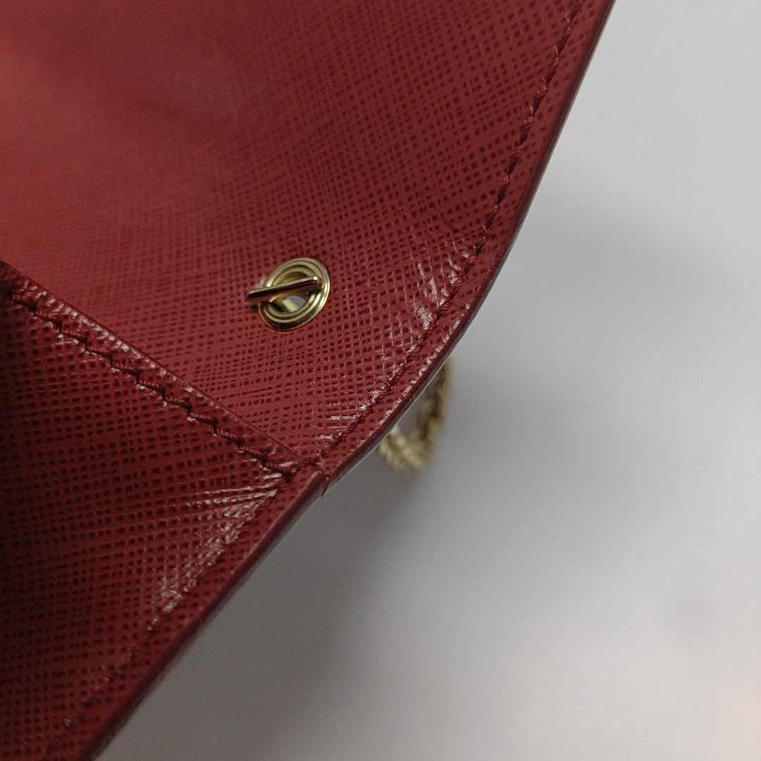 Ginny Calfskin Red