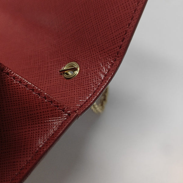 Ginny Calfskin Red