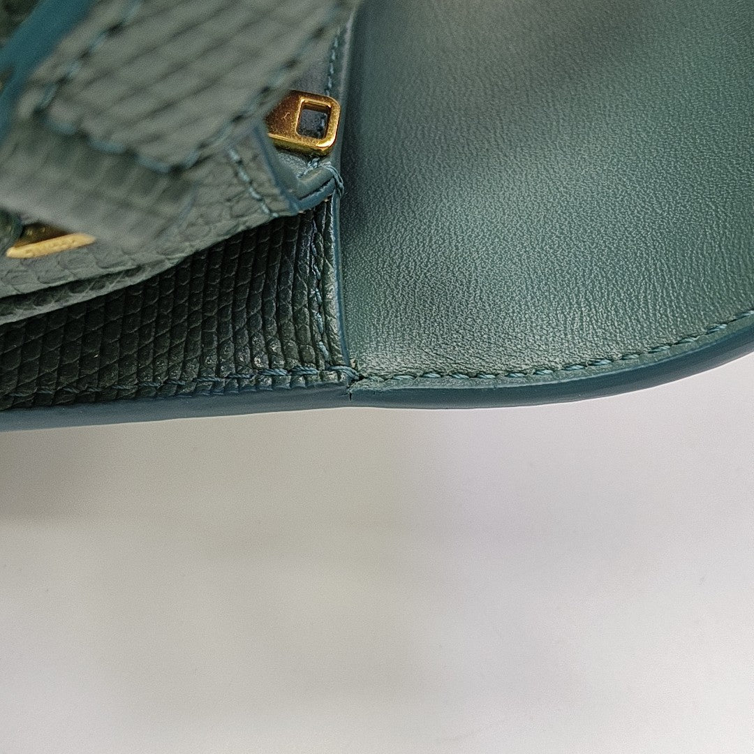 TRIOMPHE Small Lizard Green