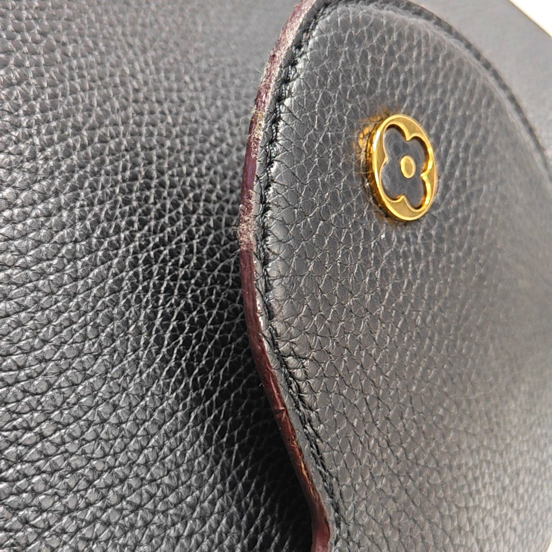 CAPUCINES GM Calfskin Black