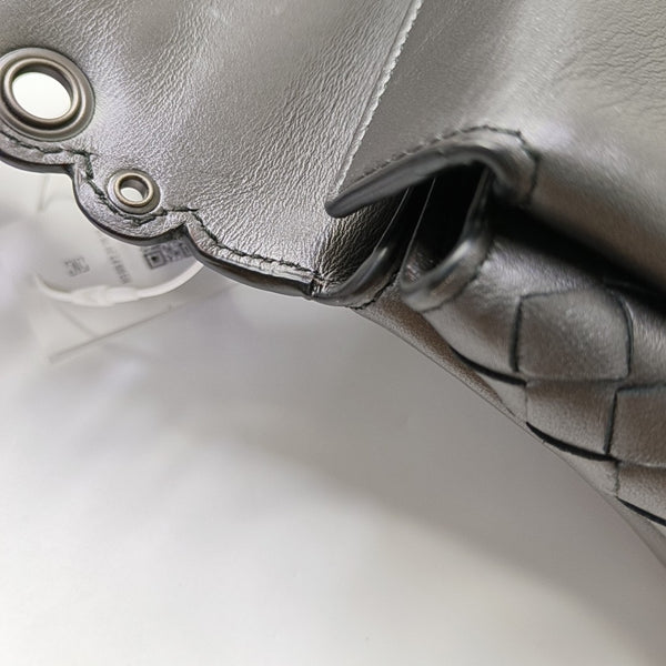 Piazza Small Lambskin Gray