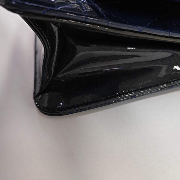 Rendez-Vous Cannage Patent Leather Blue