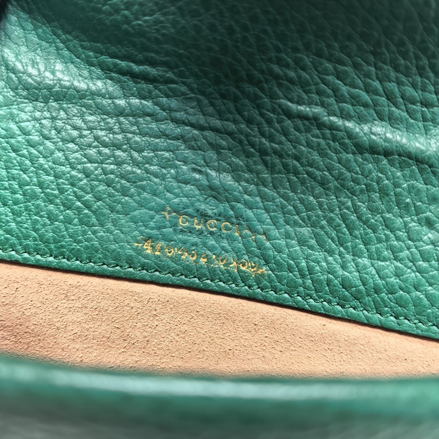 Dionysus Super Mini Calfskin Green