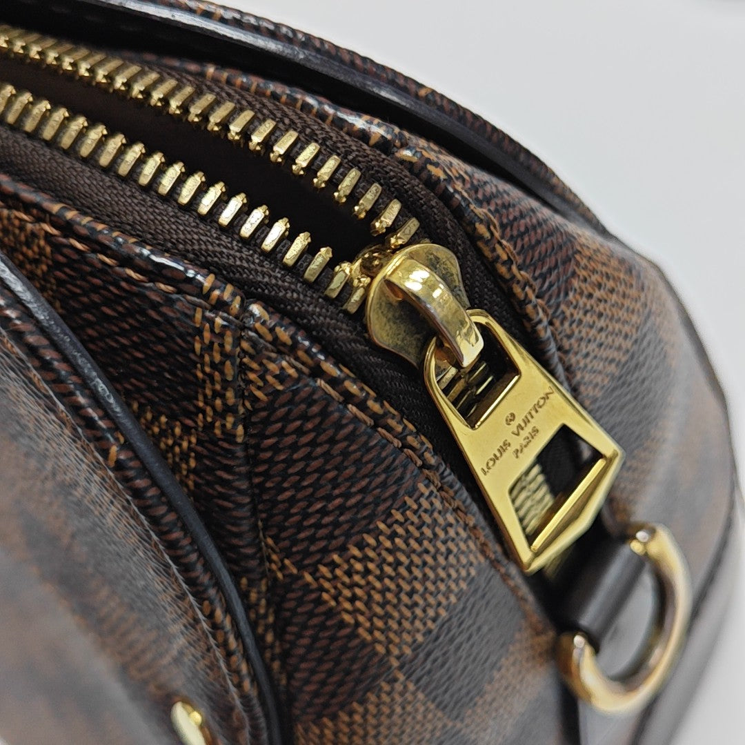 KENSINGTON BOWLING Damier Ebene Coated Canvas Brown