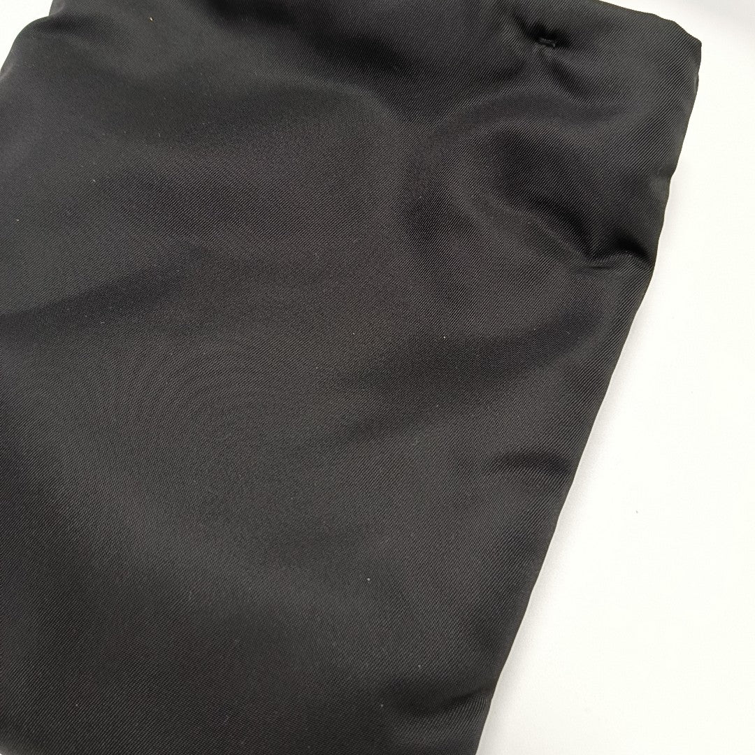 Nylon Shoulder Bag Black
