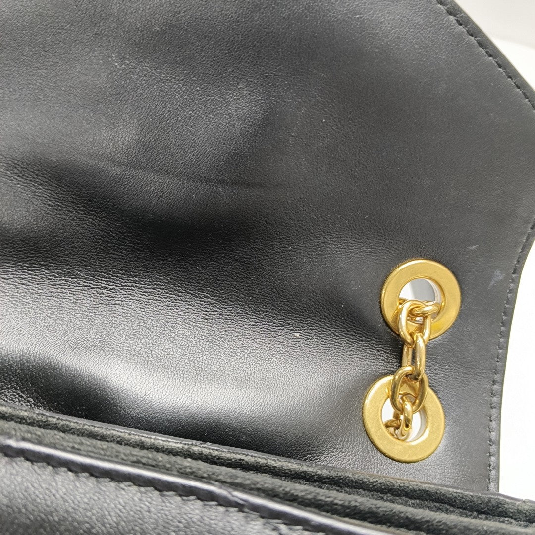 NEW WAVE PM Quilted Calfskin Black